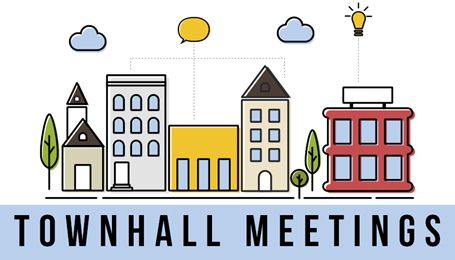 Virtual townhalls with members of Congress