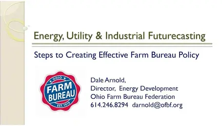 Policy Engagement Series - Energy