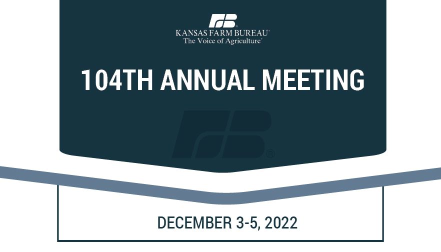 Kansas Farm Bureau to hold 104th annual meeting in Manhattan Dec. 35