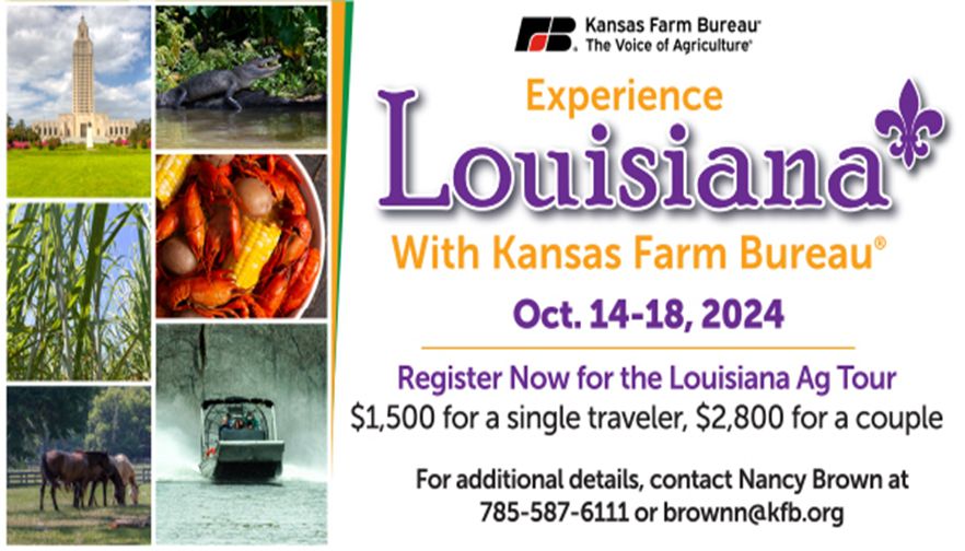 Tour Louisiana Agriculture with Kansas Farm Bureau