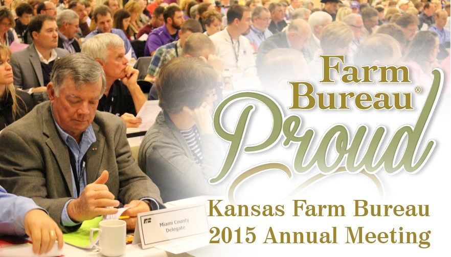 Agenda for Kansas Farm Bureau's 97th Annual Meeting - Dec 7-8